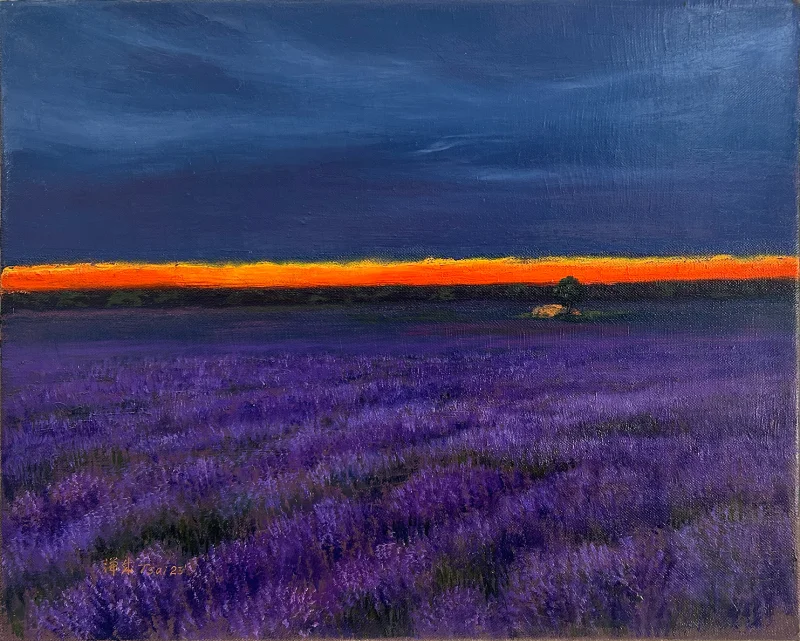 Purple wind